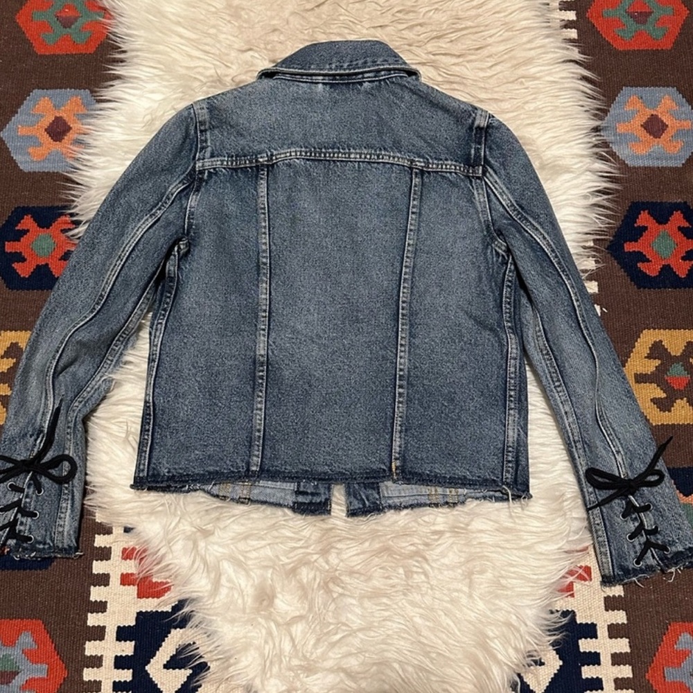 LEVI'S
Trucker Cotton Lace-Up Denim Jacket 100% COTTON Jean Jacket - Picture 12 of 12